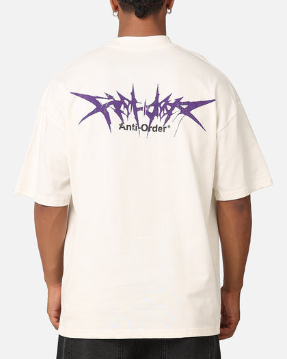 The Anti Order Metal Mock Neck T-Shirt Off White