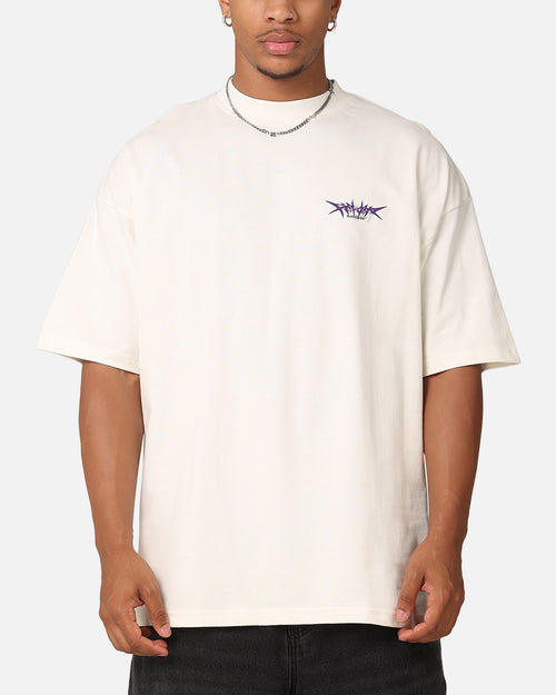 The Anti Order Metal Mock Neck T-Shirt Off White