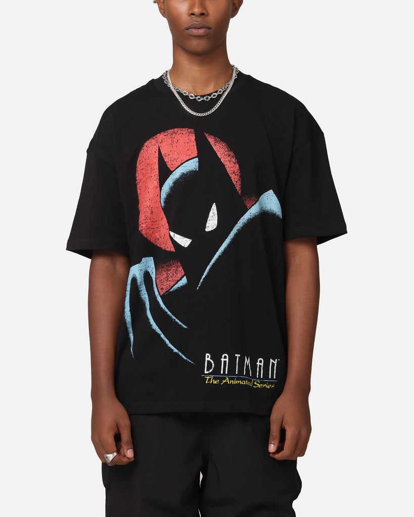 90s BAT MANファブリック布キルトmade in usa American Thrift X DC 1993 Batman Vintage T-Shirt Black | Culture