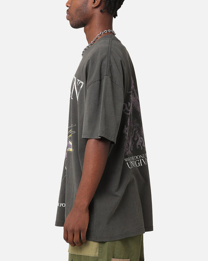 American Thrift Disney Maleficent Heavyweight T-Shirt Black Wash