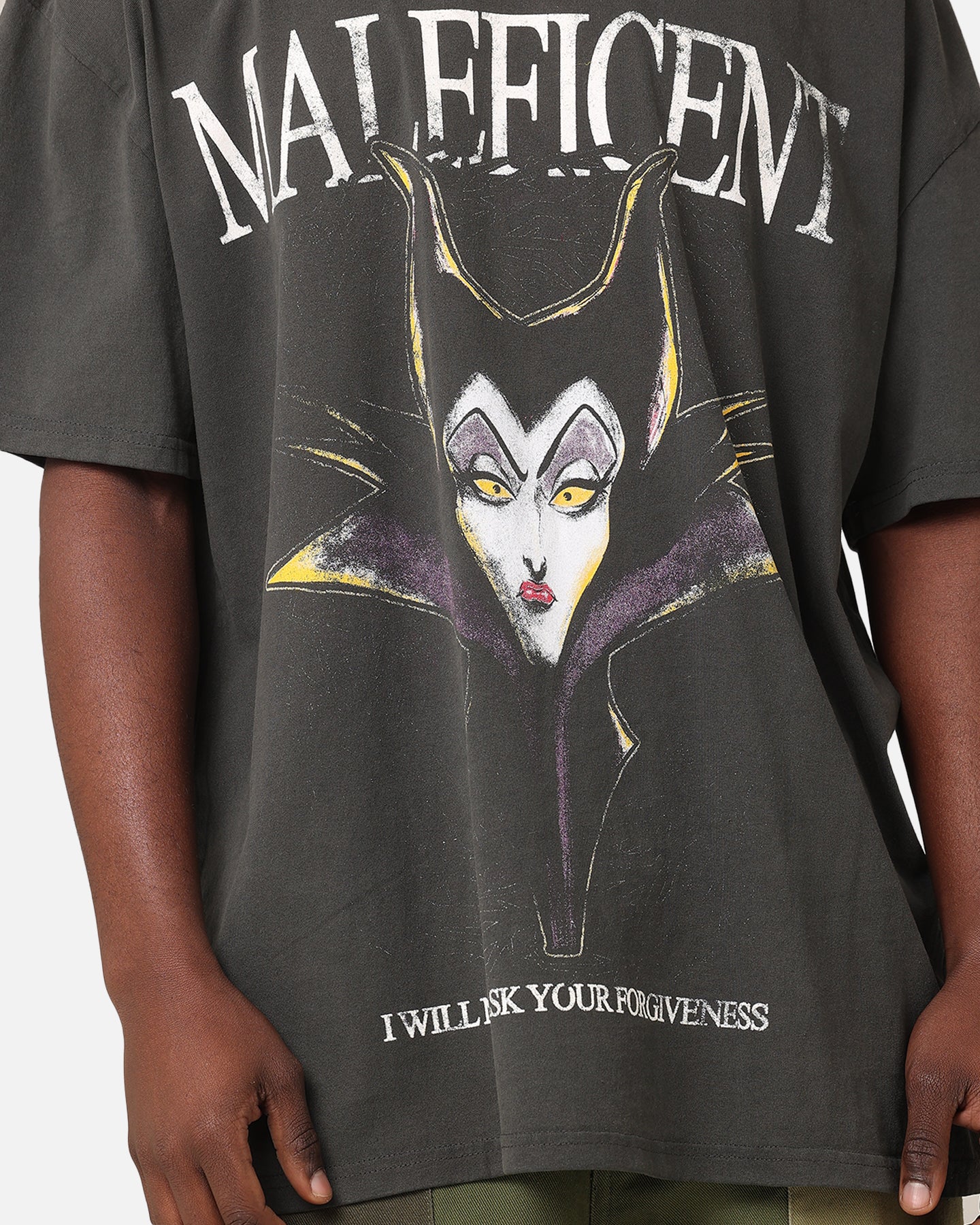 Disney公式 MALEFICENTプリントTシャツ ディズニー ヴィランズ Disney Princess - Sleeping Beauty Floral Maleficent - Women's