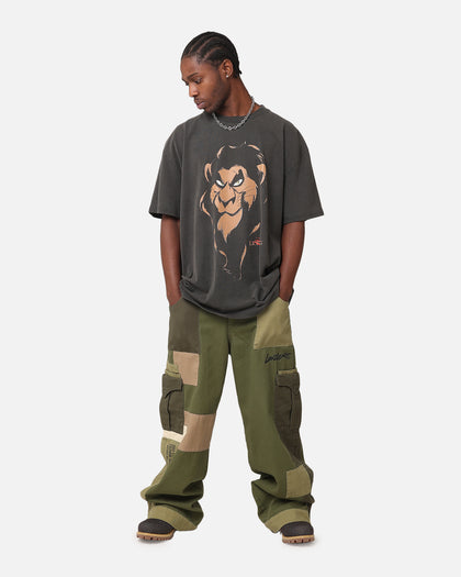 American Thrift Disney The Lion King Scar Heavyweight T-Shirt Black Wash