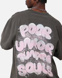 73Studio Disney The Little Mermaid Ursula Heavyweight T-Shirt Black Wash