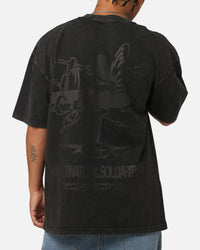 Goat Crew Solidaritry T-Shirt Off Black