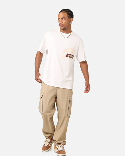 Majestic Athletic Houston Astros Marker T-Shirt Vintage White