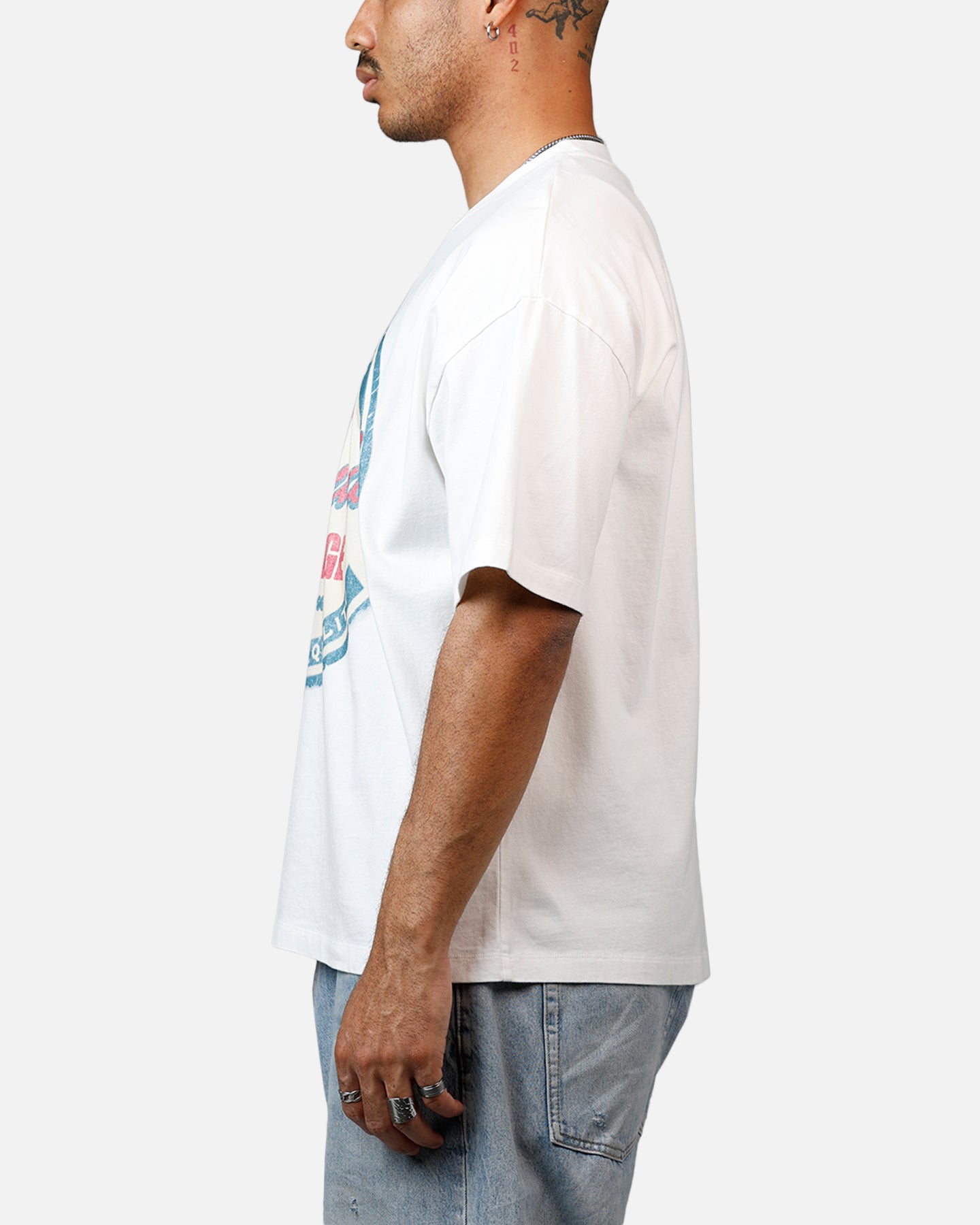 Criminal Damage Gasoline T-Shirt Off White | Culture Kings US