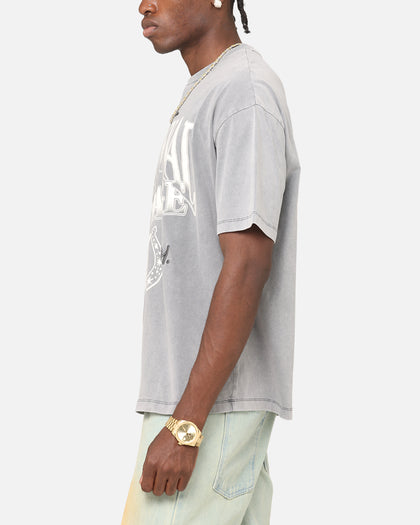 Criminal Damage Horseshoe T-Shirt Washed Black