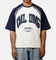 Criminal Damage Varsity Icon T-Shirt Navy