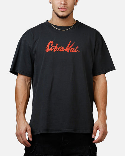 Cotton Soul Cobra Kai Cobra Kai Logo Sudadera Con Capucha Para Hombre, Negro, XXL