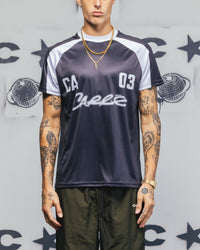 Carre Striker Jersey T-Shirt Black/White