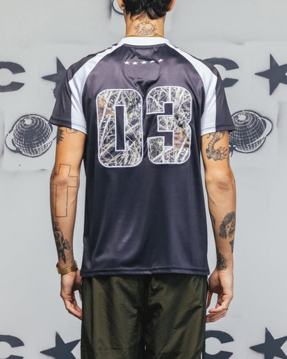 Carre Striker Jersey T-Shirt Black/White