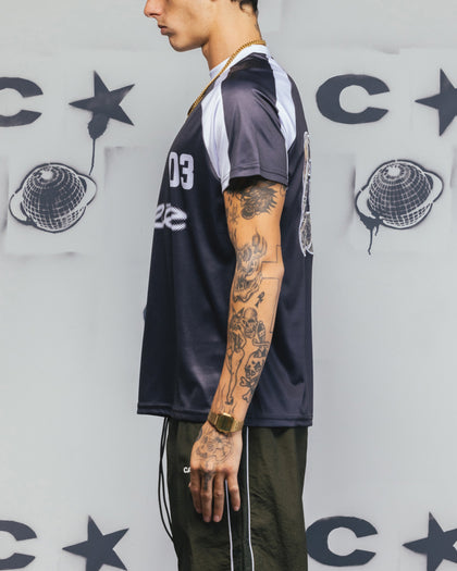 Carre Striker Jersey T-Shirt Black/White