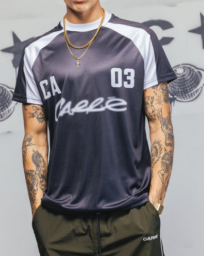 Carre Striker Jersey T-Shirt Black/White