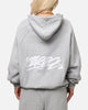 Carre Grit Zip Hoodie Grey Marle