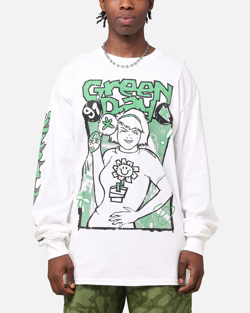 Green Day Kerplunk Long Sleeve T-Shirt White | Culture Kings US