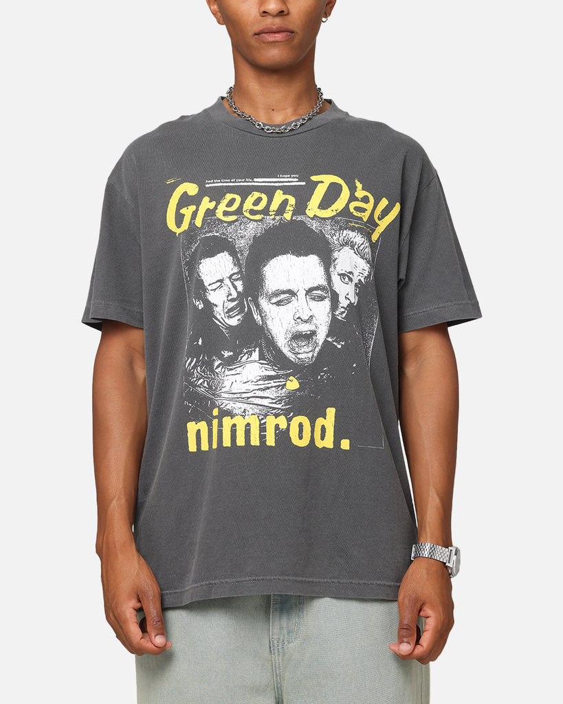 GREEN DAY NIMROD ビンテージTシャツ Green Day Nimrod Vintage T-Shirt Faded Black | Culture Kings US