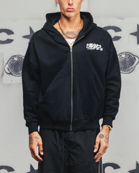 Carre Always & Forever Zip Hoodie Black