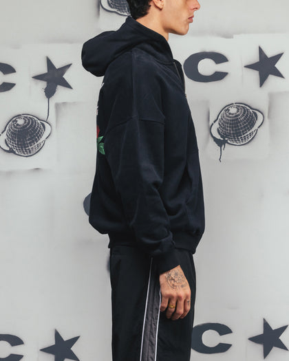 Carre Always & Forever Zip Hoodie Black