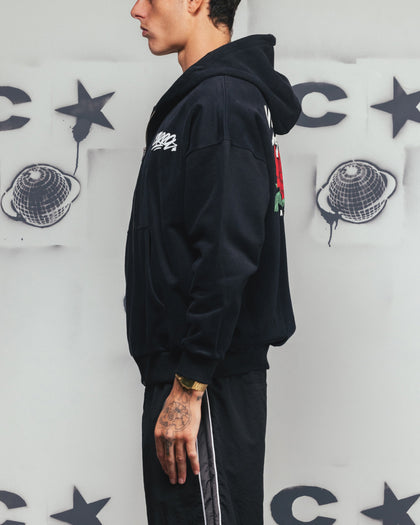 Carre Always & Forever Zip Hoodie Black