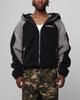 Loiter Speedway Fleece Jacket Black/Grey
