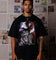 73Studio Marvel Venom Face T-Shirt Black Acidwash