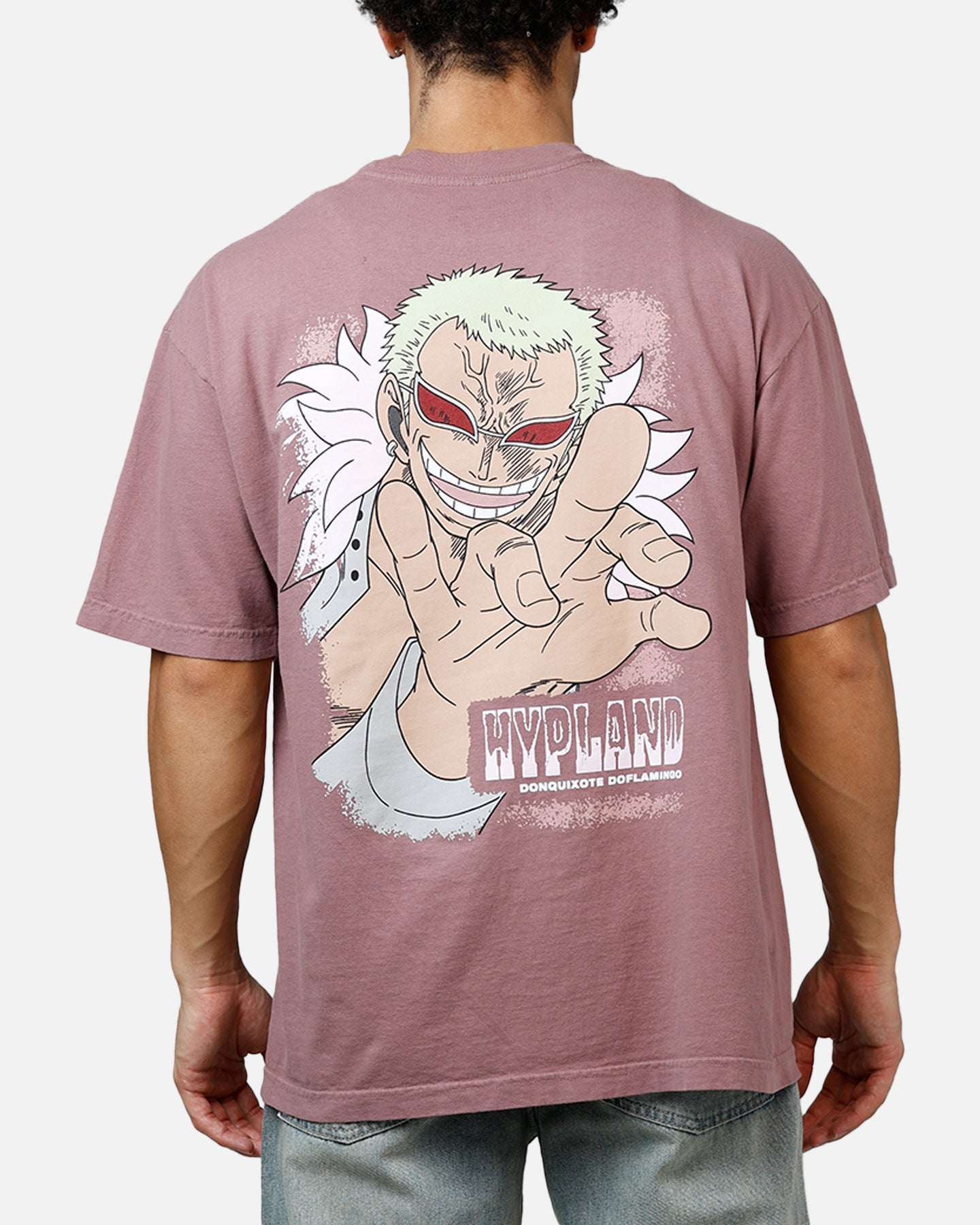Hypland X One Piece Flamingo T-Shirt Mauve | Culture Kings US