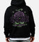 Hypland X One Piece Neon Gomu Hoodie Black