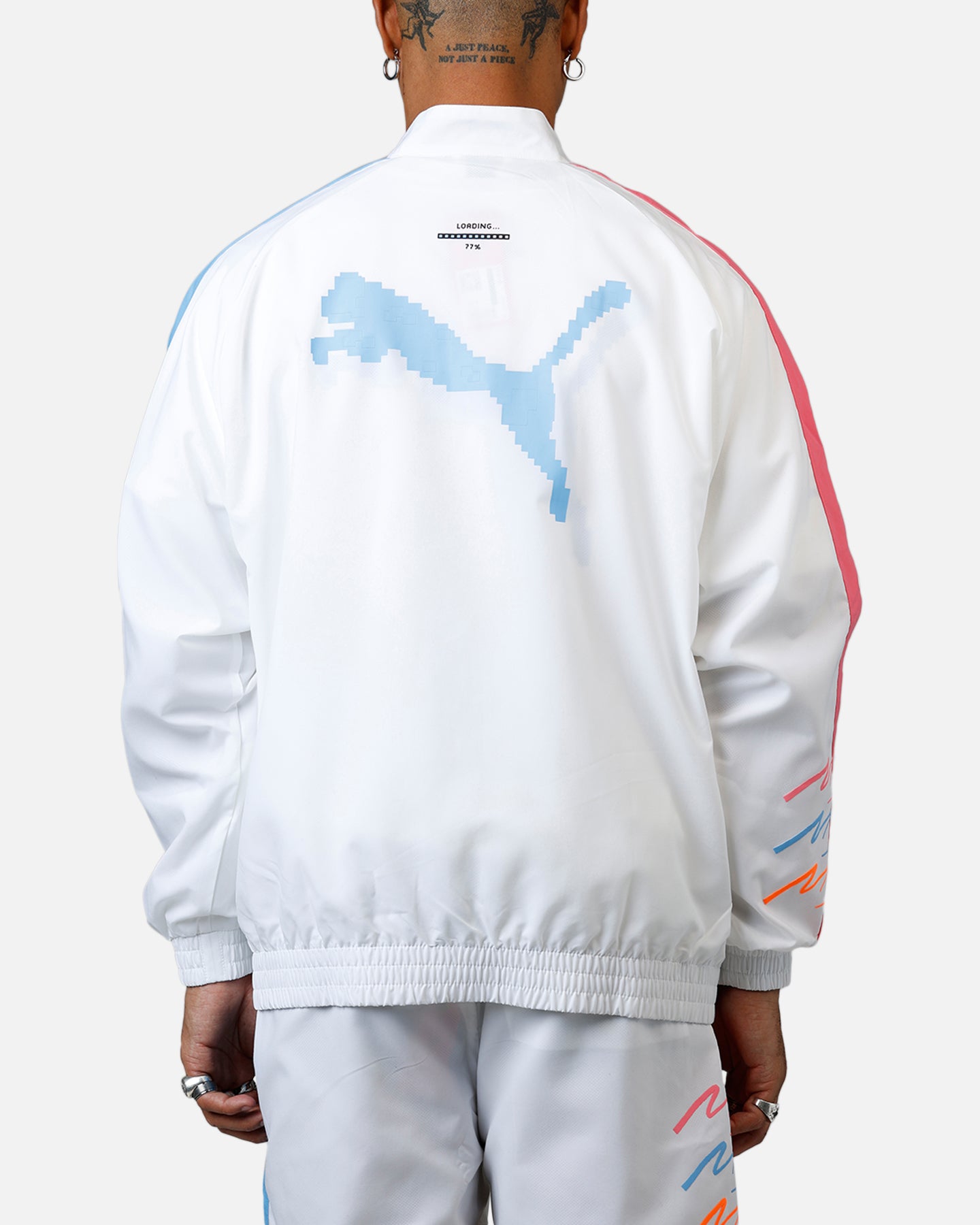 Puma x Scuderia Ferrari Sketches T7 Jacket White | Culture Kings US
