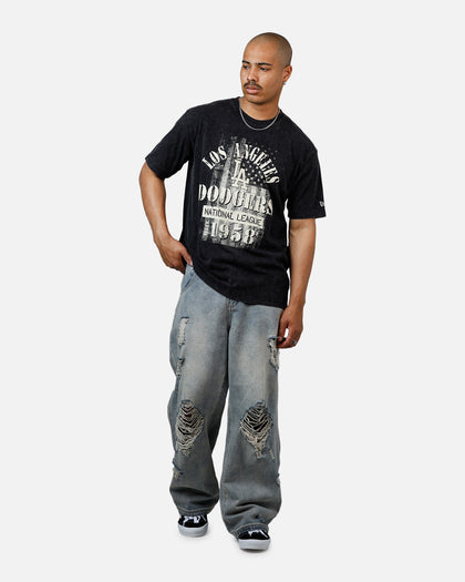 New Era Los Angeles Dodgers Armed Forces T-Shirt Washed Black