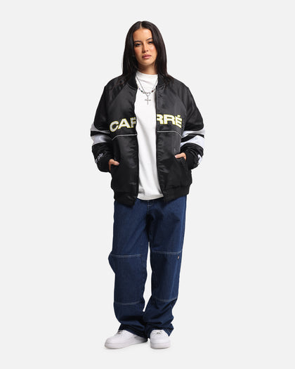 Carre Rally Panelled Bomber Jacket Black