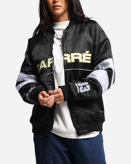 Carre Rally Panelled Bomber Jacket Black
