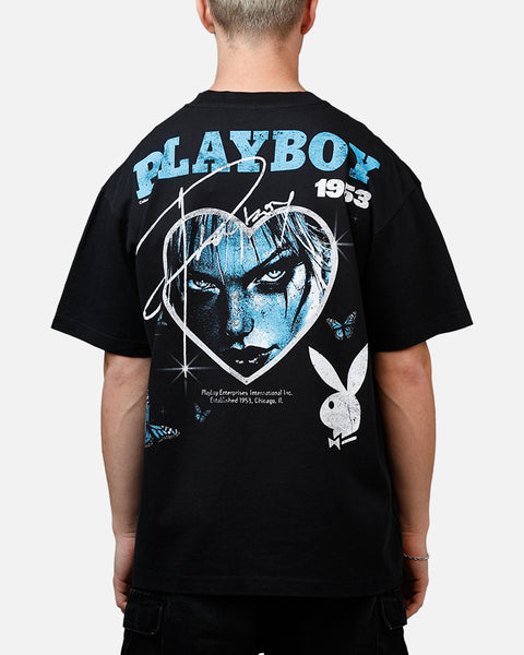 PLAYBOY Tシャツ ラビットヘッド ブラック XL PLAYBOY Tシャツ