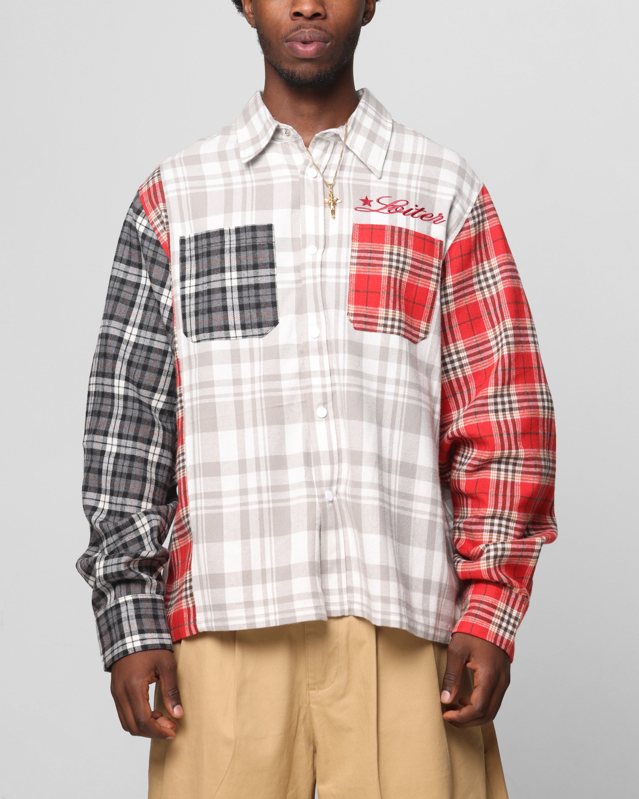 ハウス・スターク ウィンターフェル シャツ Loiter Layered Flannel Multi | Culture Kings US