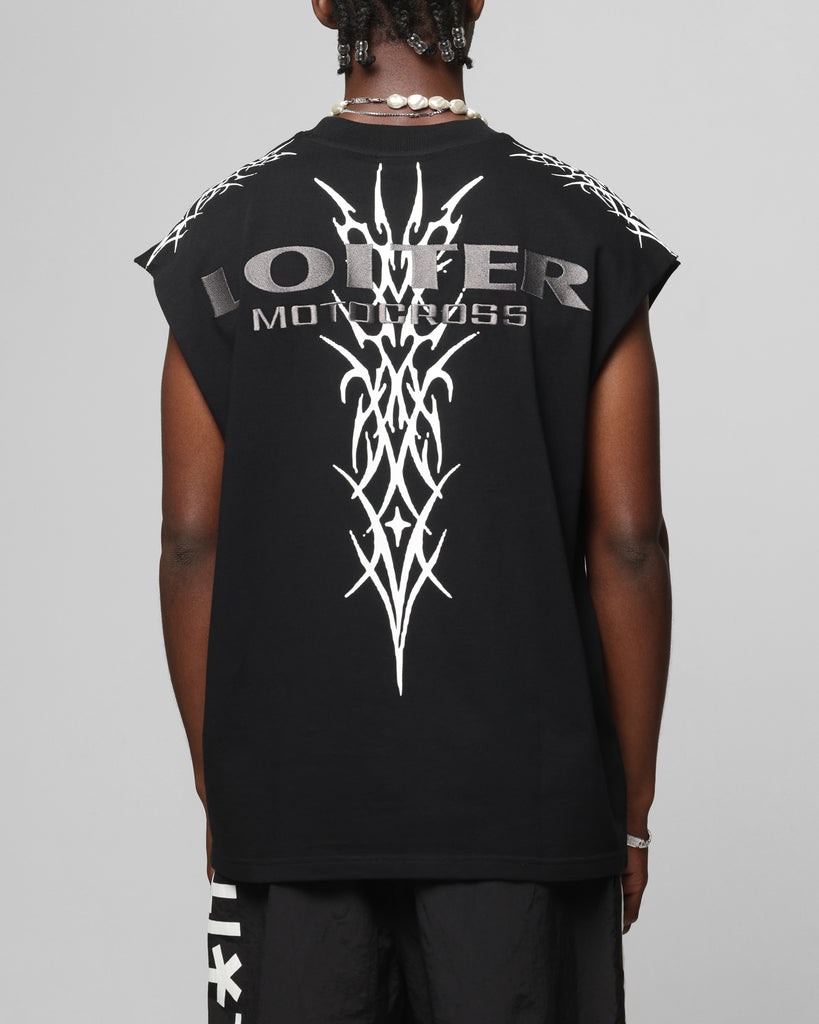 Loiter Cyber Muscle T-Shirt Black | Culture Kings US