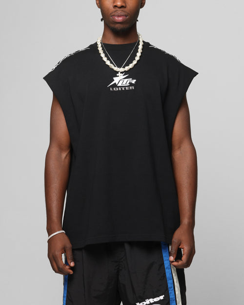 Loiter Cyber Muscle T-Shirt Black