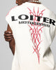 Loiter Cyber Muscle T-Shirt Off White