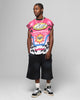 Loiter Motorsport Muscle T-Shirt Pink/Multi-Colored