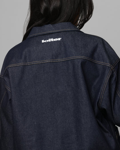 Loiter Prestige Denim Jacket Raw Indigo