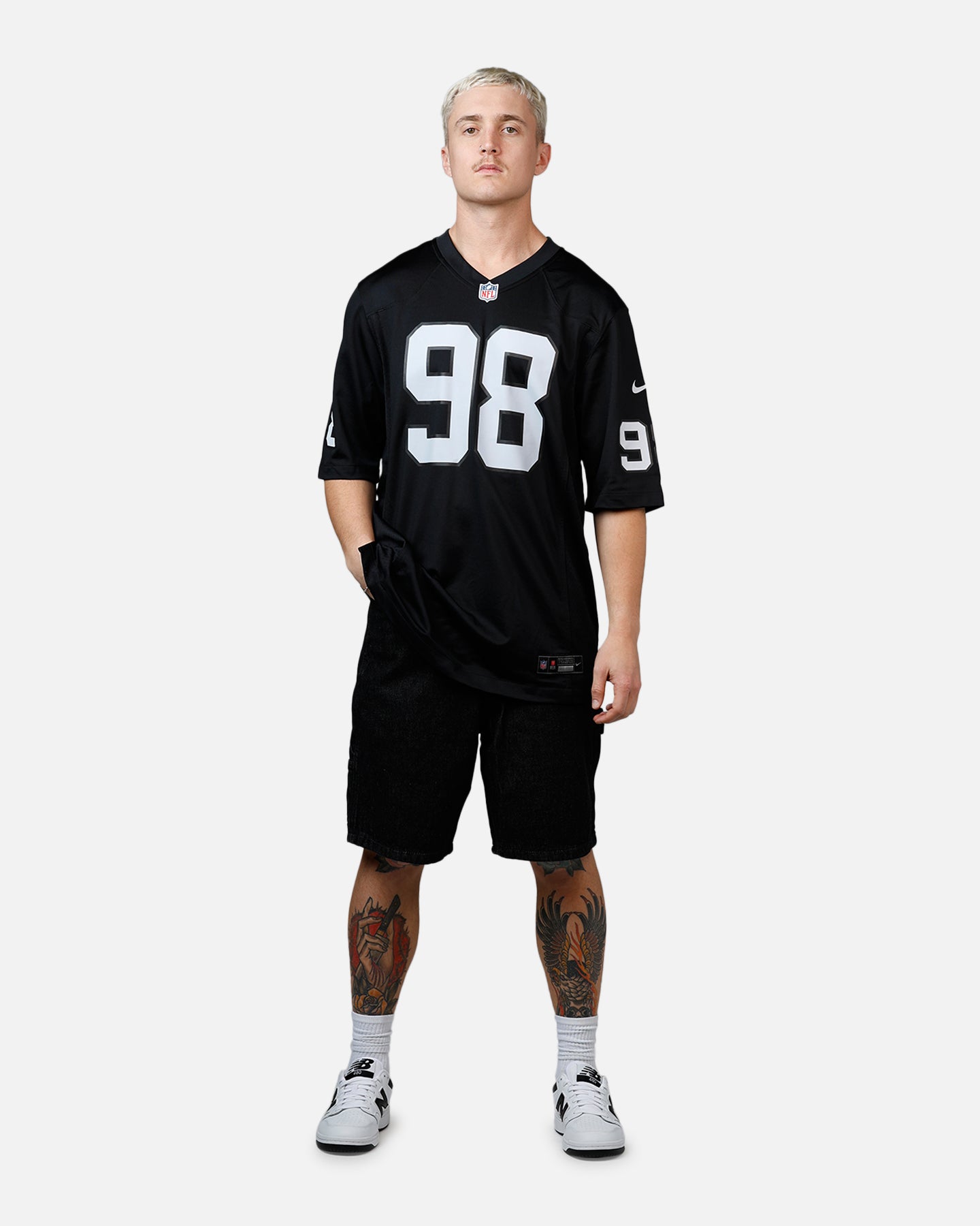 Nike Las Vegas Raiders Maxx Crosby #98 Limited Jersey Black