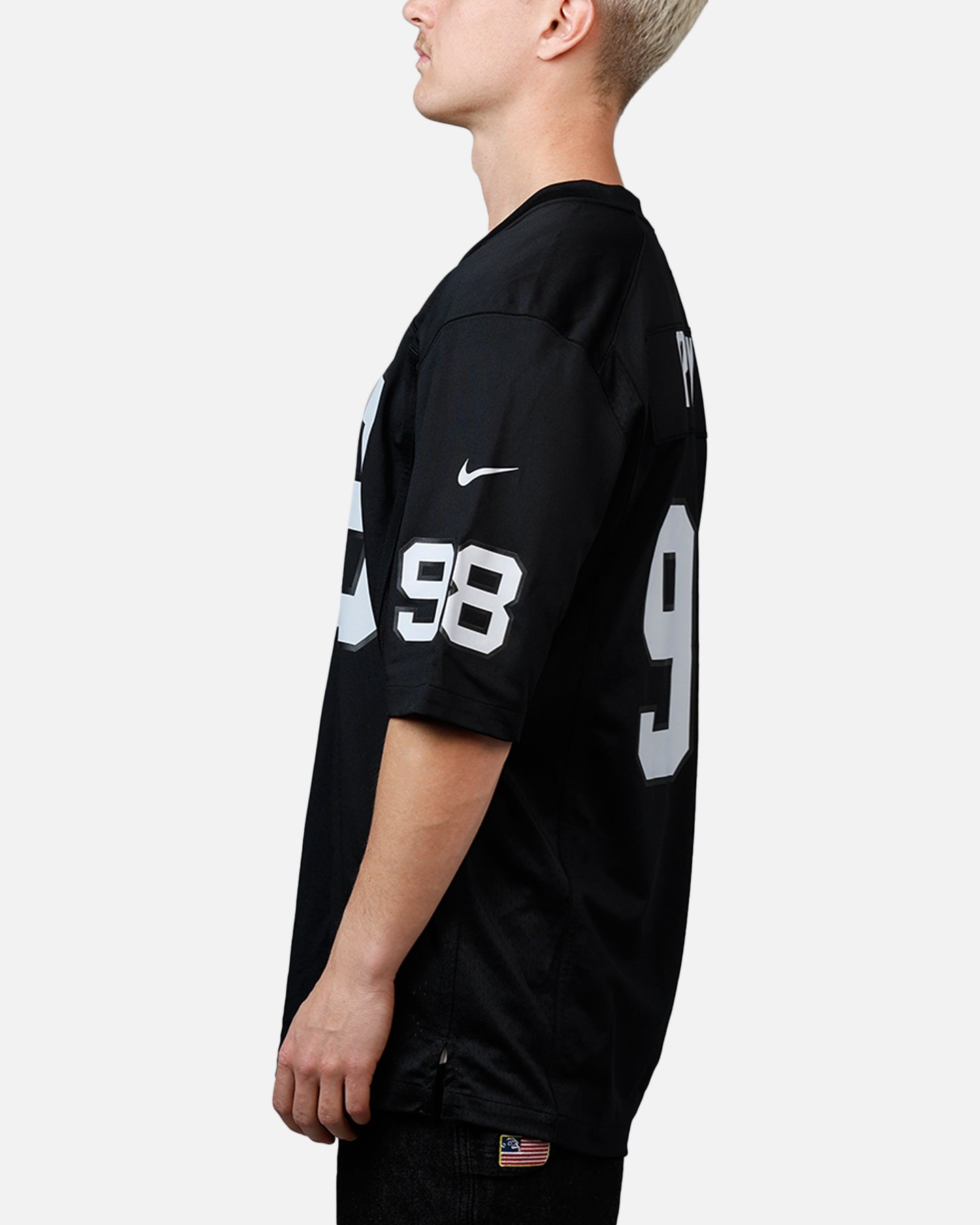 RAIDERS CROSBY 98 ブラックユニフォーム L Las Vegas Raiders Nike Team Colour Jersey - Black - Maxx Crosby