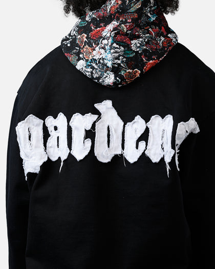 Soul By Ame Flower Hoodie Black