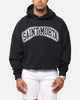 Saint Morta Spray Logo Boxy Hoodie Black