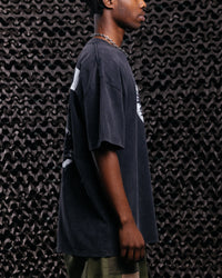 73Studio X Call Of Duty Black Ops Vintage T-Shirt Black Acidwash