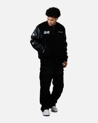 Mitchell & Ness X Mclaren 'Vegas Grad Prix 2024' Varsity Jacket Black