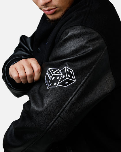 Mitchell & Ness X Mclaren 'Vegas Grad Prix 2024' Varsity Jacket Black