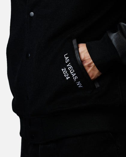 Mitchell & Ness X Mclaren 'Vegas Grad Prix 2024' Varsity Jacket Black