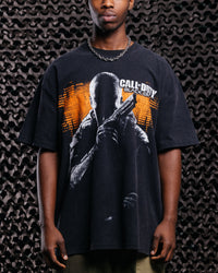 Goat Crew X Call Of Duty Black Ops 2 Heavy T-Shirt Vintage Black