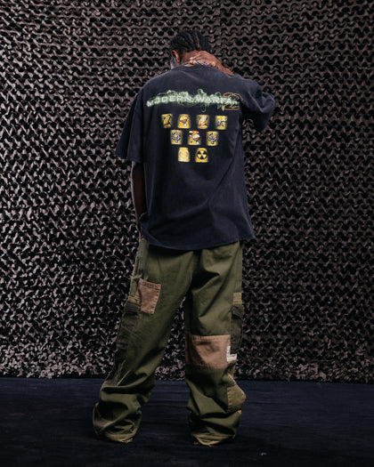 Goat Crew X Call Of Duty Modern Warfare 25 Streak Heavy T-Shirt Vintage Black