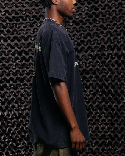 Goat Crew X Call Of Duty Modern Warfare 25 Streak Heavy T-Shirt Vintage Black