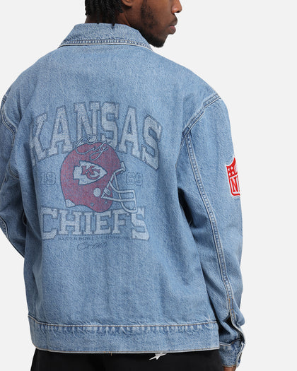 New Era Kansas City Chiefs NFL Denim Jacket Dark Blue